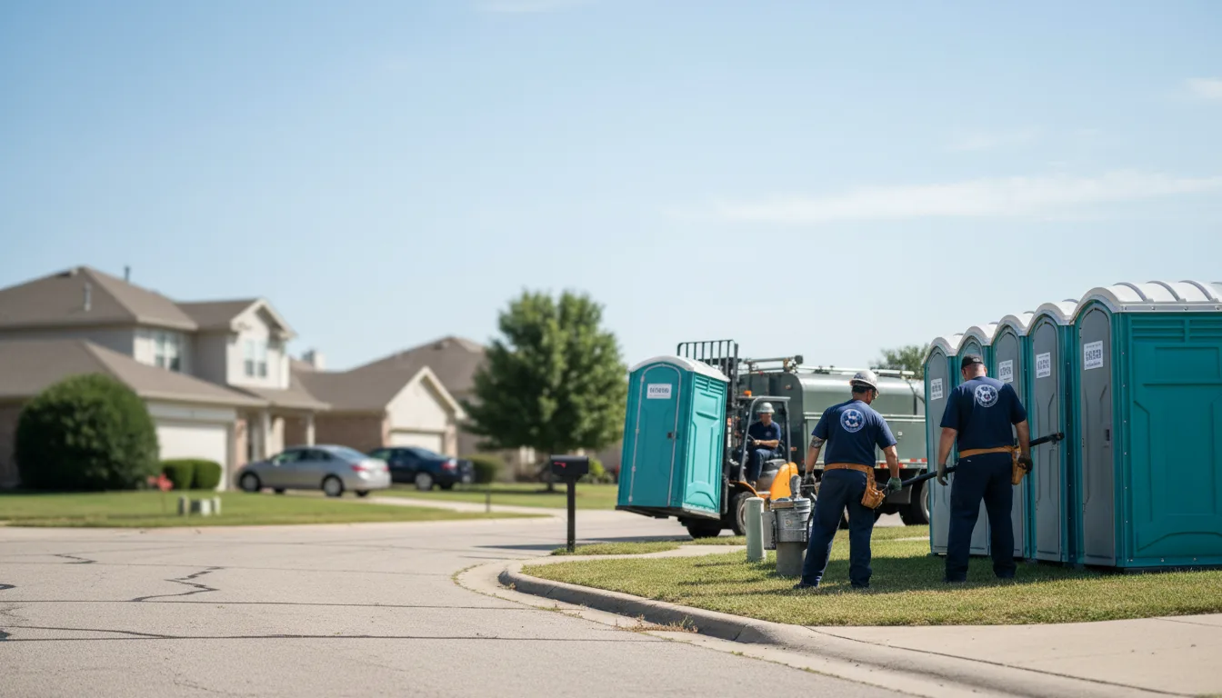 Porta Potty Rental in Benedict, KS near me